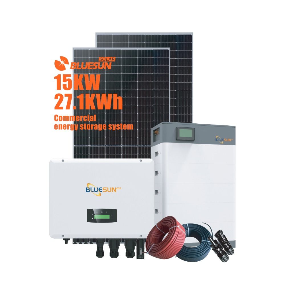 15kW Solarstromsystem mit 27,1 kWh Speicher